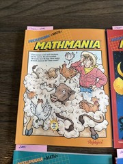 Vtg 2000 Mathmania Highlights Puzzlemania Books Lot Of 6 Homeschool Learning