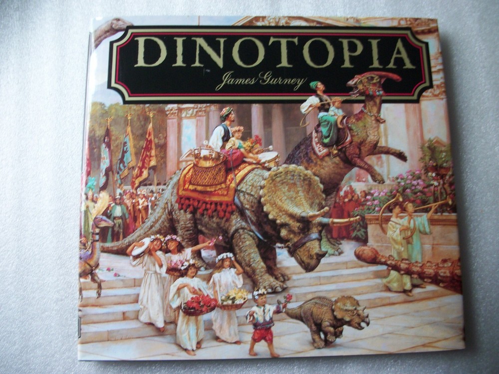 Dinotopia A Land Apart from Time by James Gurney 1998 – SIGNED BY James Gurney