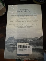 Poems of Norman Maccaig, Paperback Edited By: Mccaig, Ewen