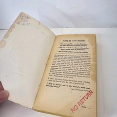 The Final Conclave Mass Market Paperbound Malachi Martin Paperback Book- Damaged