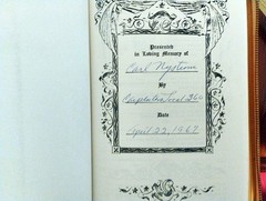 Holy Bible, KJV, Memorial Edition, Concordance, Illustrated, Red Letter (1958)