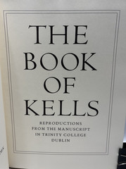 The Book of Kells Francoise Henry, w/Slipcase, 1974 First American Edition