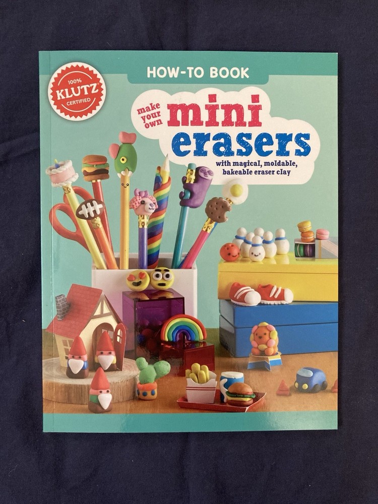 Klutz Paper Make Your Own Mini Erasers How-to Book | Paperback