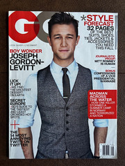 GQ MAGAZINE AUGUST 2012 JOSEPH GORDON LEVITT NEWSSTAND COPY NO LABEL B30:1170