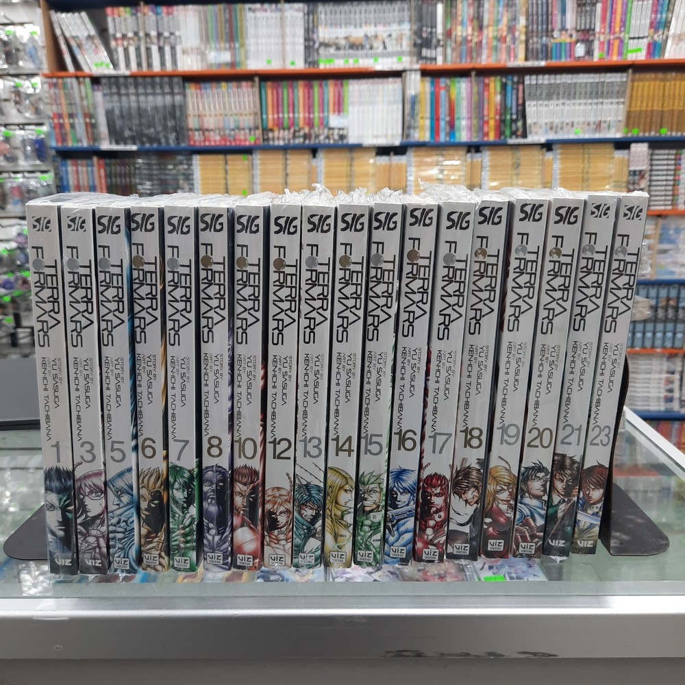 NEW Terraformers Vol. 1, 3, 5-8, 10, 12-21, 23 English Manga Bundle