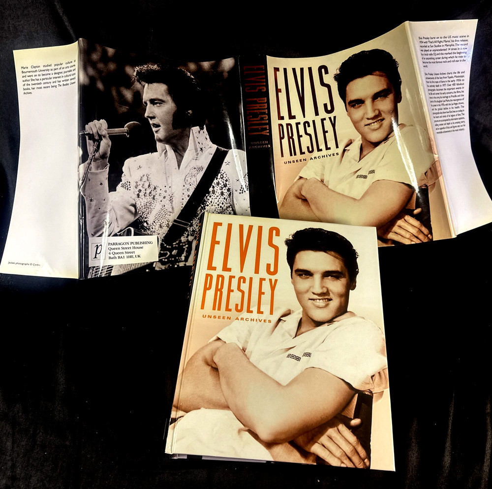 „Elvis Presley Unseen Archives” by Marie Clayton – 383 Pages of Photos & History
