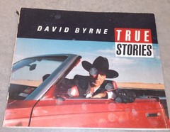 David Byrne True Stories Book Paperback 1986