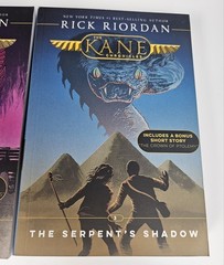 The Kane Chronicles 4-BOOK Box Set Rick Riordan Paperback Preowned READ