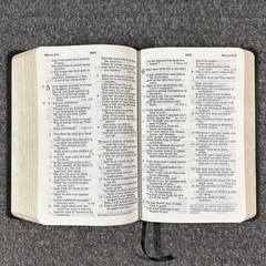 Amazing Facts Prophecy Study Bible NKJV Leathersoft Black Thomas Nelson 2008