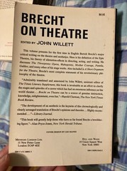 RARE: “Brecht on Theatre” Tran By John Willett, 1964 Hill & Wang 1st Ed PB LNV
