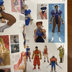 Street Fighter Artworks Kyoku Art Book Illustration