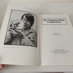 The Stephen King Companion soft cover book 1989