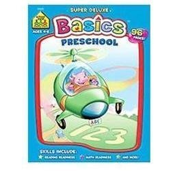 School Zone – Preschool Basics Workbook – 96- 1601591608, School Zone, paperback