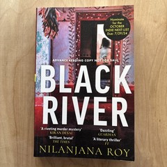 Nilanjana Roy Black River (Paperback) Proof Copy. New Unread.