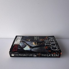 Edward Lee The Golem Trade Paperback 2009 After Dark Horror Fiction Signed