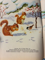 Lot of three 1950’s WONDER BOOKS – Wizard of Oz, KEWTEE BEAR, SO THIS IS SPRING
