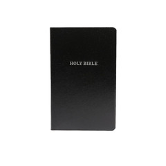 KJV Holy Bible: Gift and Award, Black Leather-Look, Red Letter, Comfort Print: K