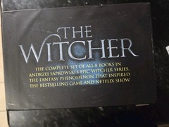 The Witcher Book Bundle x7 Andrzej Sapkowski Paperback Novel Set Missing Book 2