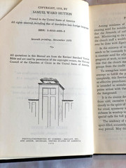 Ministers Service Manual Samuel Ward Hutton 1975 7TH PRINT HB