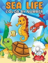 Laura Bidden Sea Life Color By Number (Paperback) (UK IMPORT)