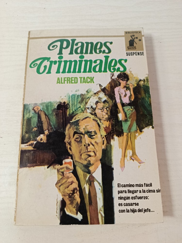 Criminales Planes Alfred Tack (Molino 1966) – Book Spanish