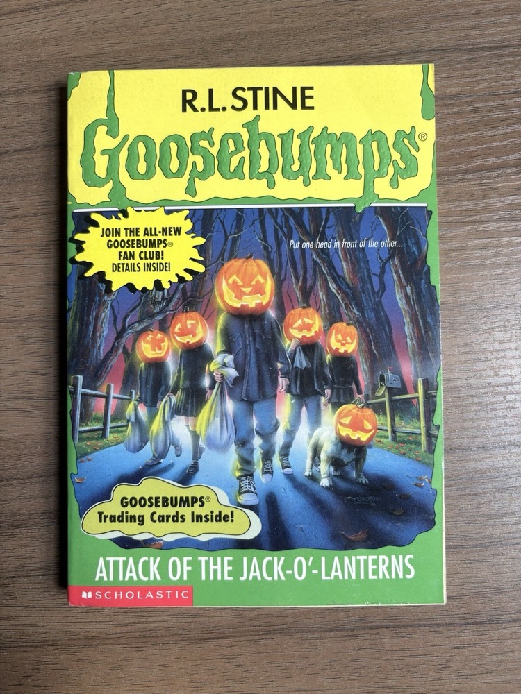 Goosebumps #48 Attack Of The Jack-O’-Lanterns True 1st Print 1996 – LIKE NEW