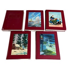 The Bookshelf for Boys & Girls Volume 2,6,8 &9 Parents Guide Vintage Lot HC Book