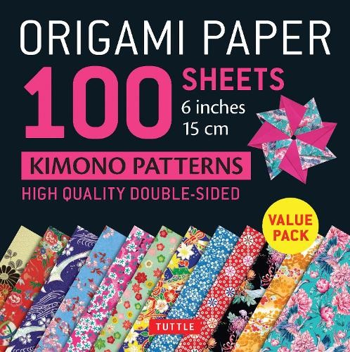 Origami Paper 100 sheets Kimono Patterns 6″ (15 cm)