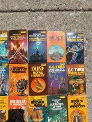 Large Lot 81 Vintage DAW Science Fiction PBs Nice Cnd Great Variety Fst Ship