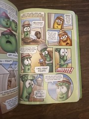 Veggie Tales Leather Bible Leather