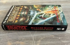 Battlestar Galactica Warhawk HC 1998 First Printing Richard Hatch Sci-Fi Novel
