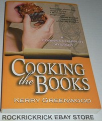 COOKING THE BOOKS BY KERRY GREENWOOD 2011 14CM X 22CM