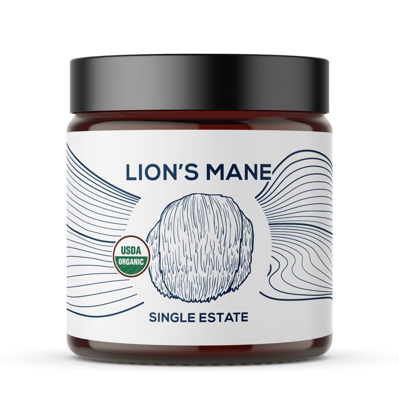 One Farm by WAAYB Organic Lion’s Mane Powder, 3.17 Ounce (Pack of 1)