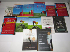 Lot of 13 Lysa TerKeurst books & DVDs – Made to Crave, Action Plan, Unglued…