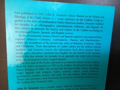 Source Material on History and Ethnology of Caddo Indians, John Swanton, 1996 OU