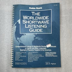 Radio Shack The Worldwide Shortwave Listening Guide Book 112 Pages Vtg 1966