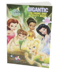 2PACK – NEW Disney Fairies Gigantic Coloring & Activity Book 200 PAGES