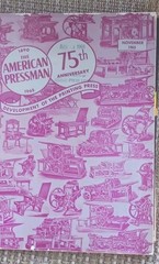American Pressman 75th Anniversary, Nov 1965 Printing Press Trade Magazine