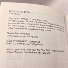 David Ascendant Chronicles of the Nephilim Book Seven Godawa, Brian