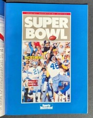 NEWSSTAND 1988 Sports Illustrated Minnesota VIKINGS Redskins SOONERS EX