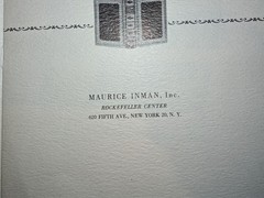 Fine bindings by Maurin – Maurice Inman, Inc. 1930’s brochure fine book binding