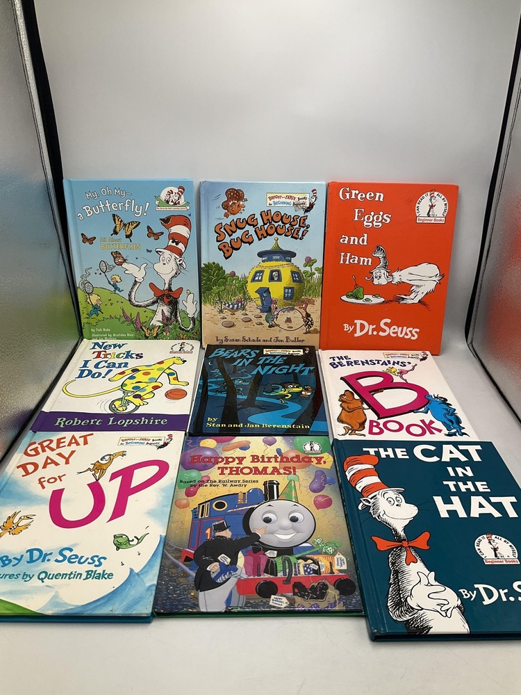 Dr. Seuss Beginner Books, Beginner Books Lot 16 Hardcover Various Titles, Good