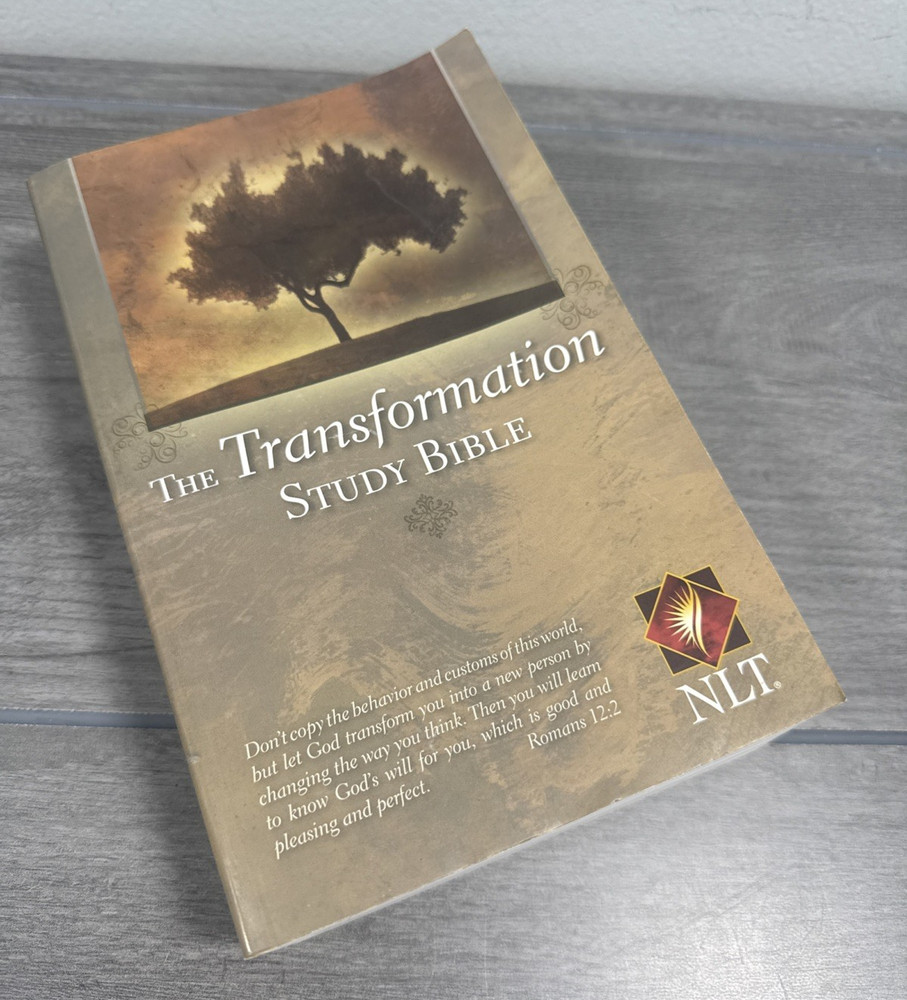 The Transformation Study Bible NLT Paperback Book 2009 First Edition