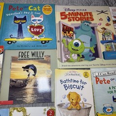 Children’s Books Lot of 20 Paperback Hardcover Mixed Lot Kids