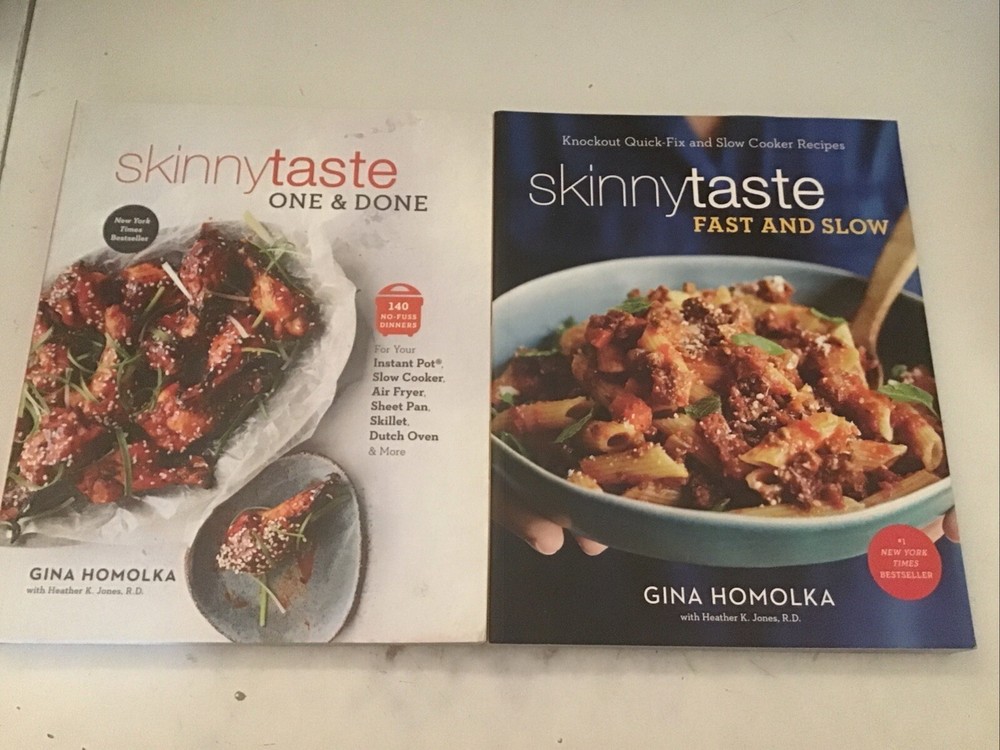 Lot 2 Gina Homolka SkinnyTaste One & Done: Fast & Slow