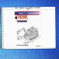 TAKEUCHI TB290 Hydraulic Excavator Parts Manual SN 190200001 Up – COIL BINDING
