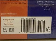 The 48 Laws of Power Robert Greene (Big) USA Stock