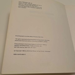 Robert Longo by Carter Ratcliff 1985 Art Book Rizzoli 10.7×8.7in