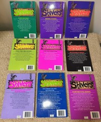 LN 1st EDITION Vintage/90s Lot of (9) Rare SHIVERS Paperback Books 1,3-6,8,10-12