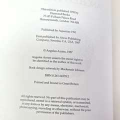 The Tarot Handbook Angeles Arrien Vtg 1995 PB Applications of Ancient Symbols
